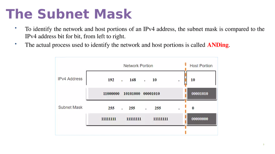 Module 11  IPv4 Addressing - Page 22