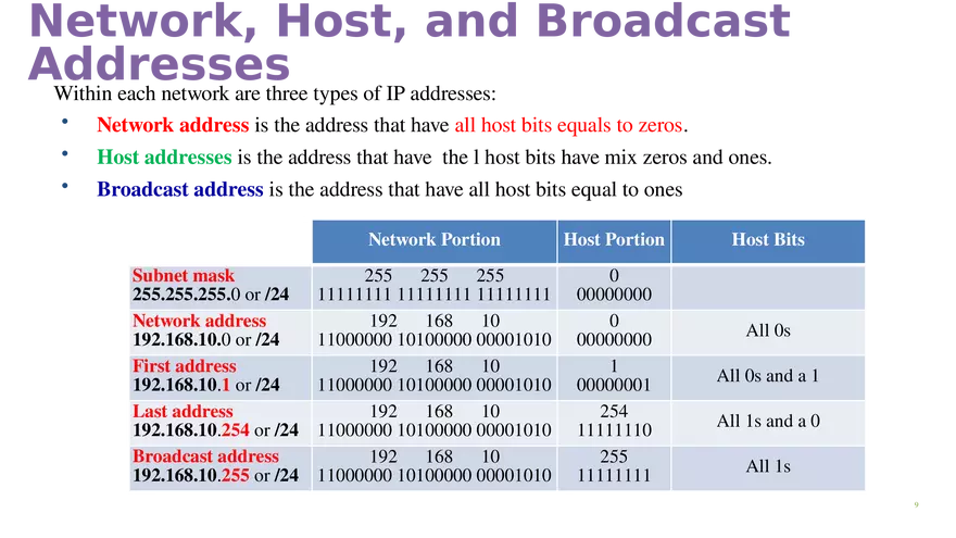 Module 11  IPv4 Addressing - Page 26