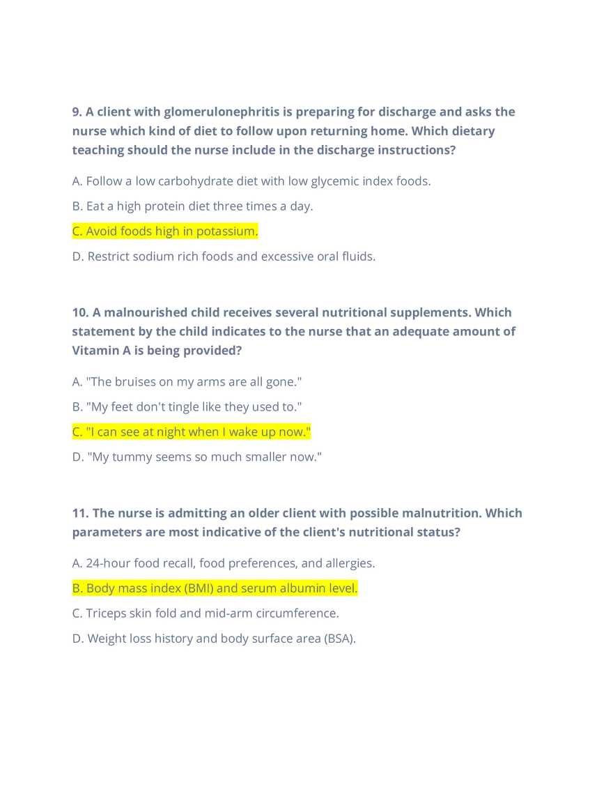 Nutrition Hesi - Page 4