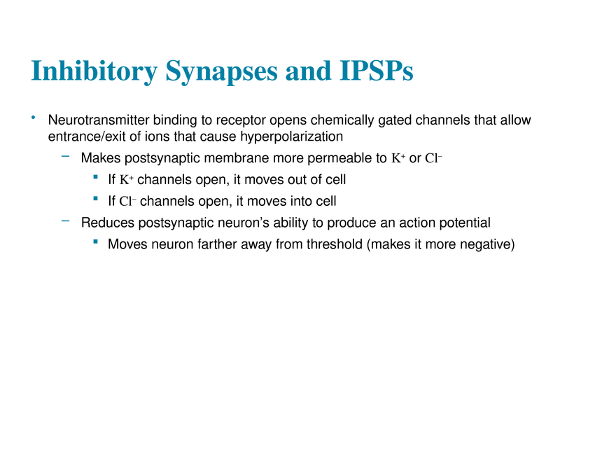11.8 Postsynaptic Potentials - Page 14