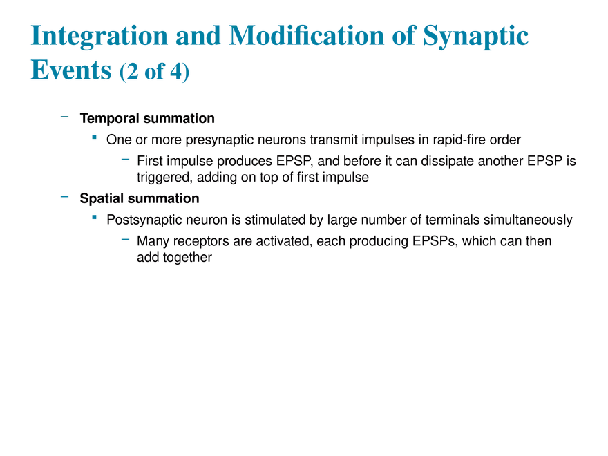 11.8 Postsynaptic Potentials - Page 17