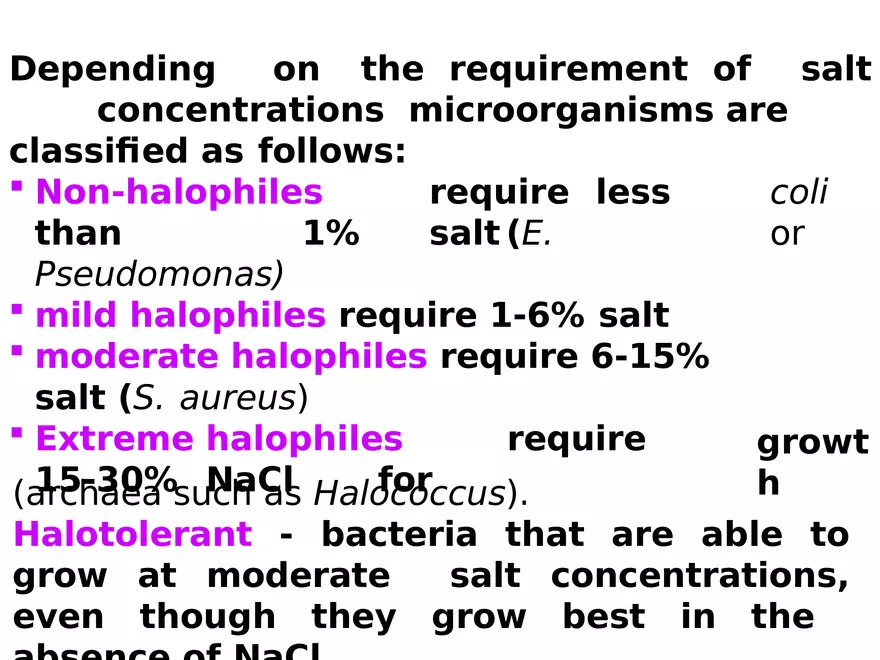Bacterial Growth Requirements - Page 22