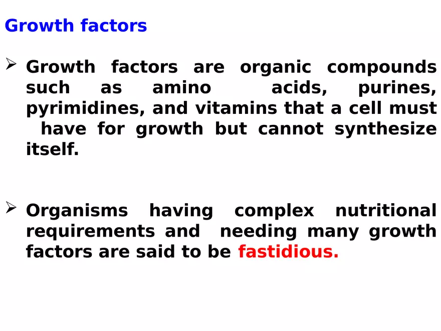 Bacterial Growth Requirements - Page 32