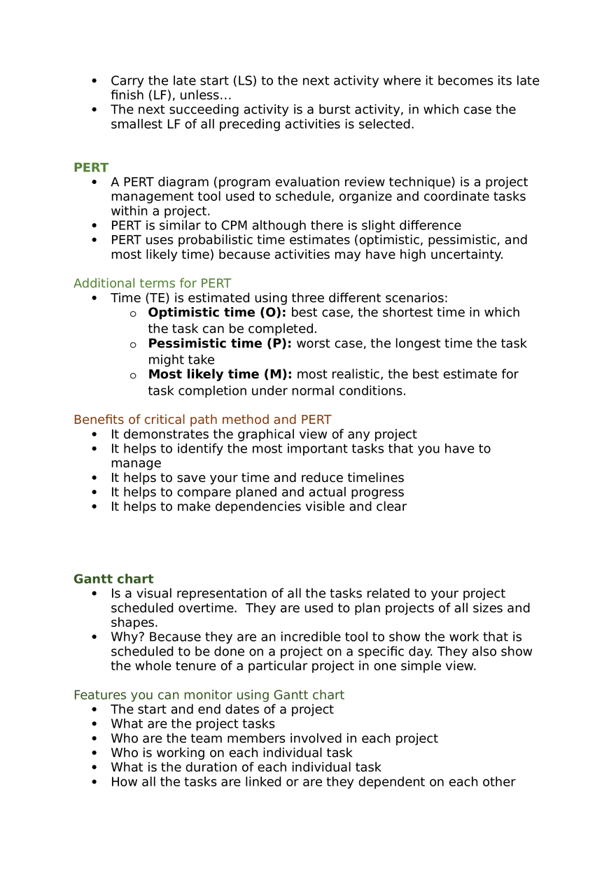 Project Management Lecture 5 Project Planning - Page 3