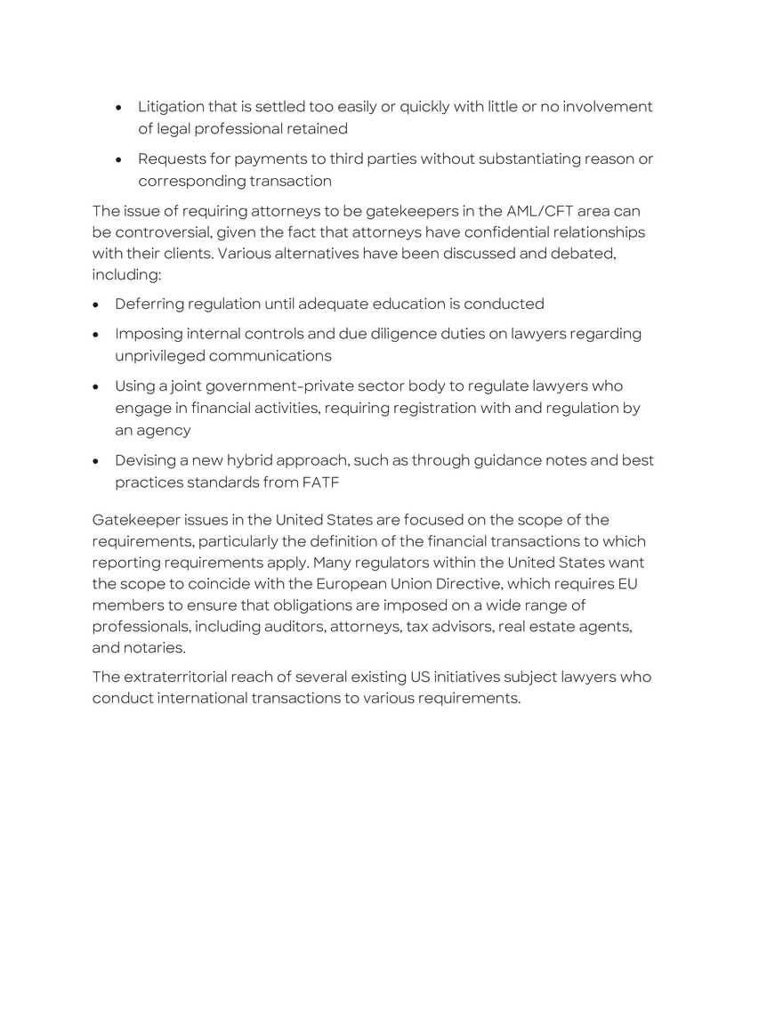 Nonfinancial Businesses and Professions - Page 17