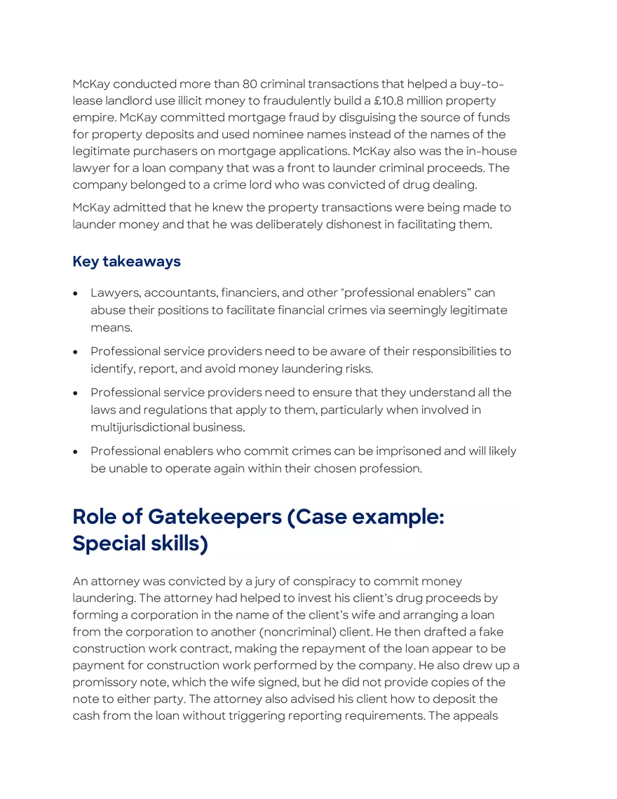 Nonfinancial Businesses and Professions - Page 19