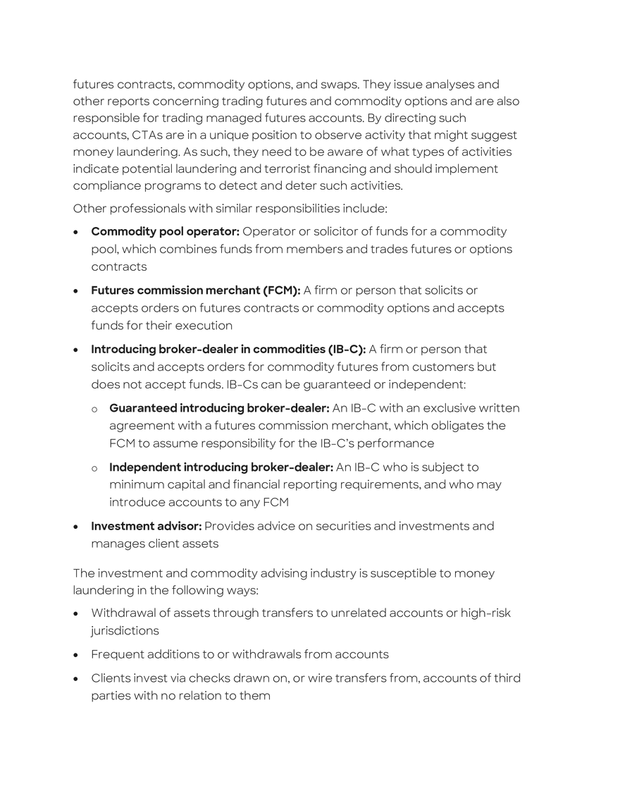 Nonfinancial Businesses and Professions - Page 21