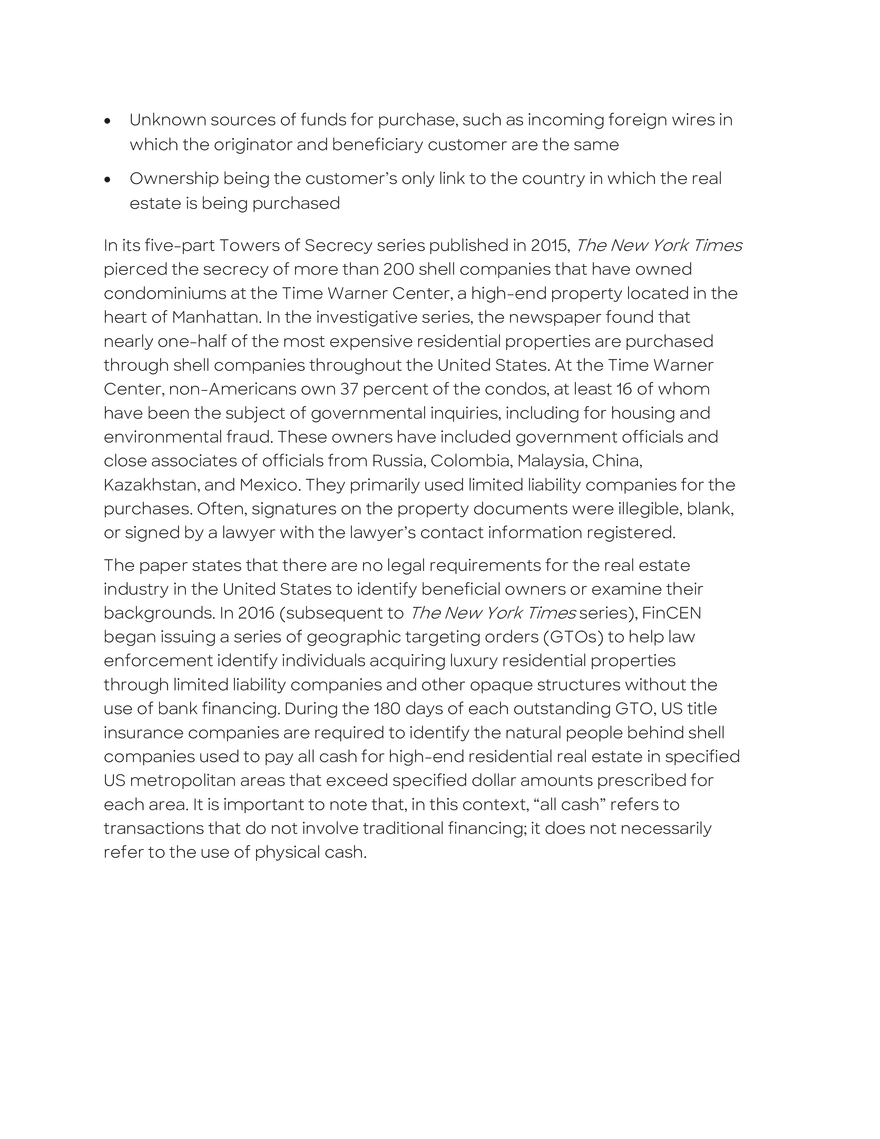 Nonfinancial Businesses and Professions - Page 29