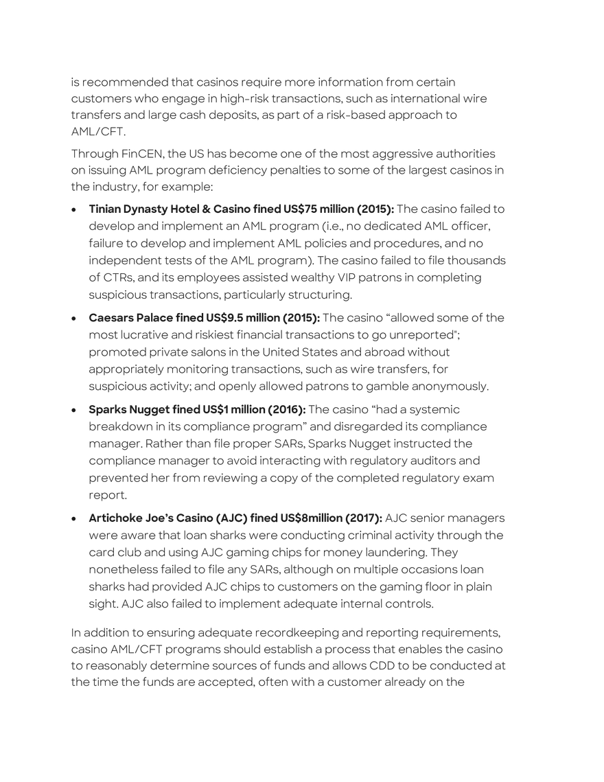 Nonfinancial Businesses and Professions - Page 30