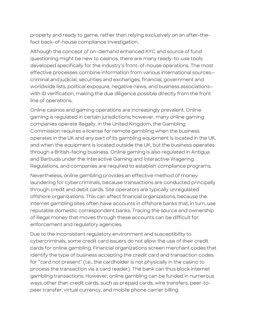 Nonfinancial Businesses and Professions - Page 31