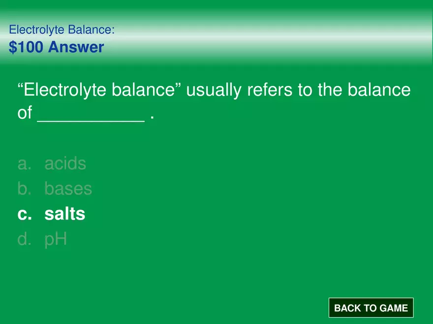 Chapter 26 – Fluid, Electrolyte, and Acid-Base Balance Answers - Page 11
