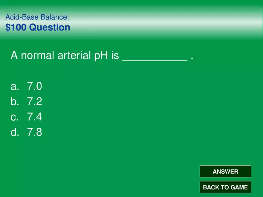 Chapter 26 – Fluid, Electrolyte, and Acid-Base Balance Answers - Page 17