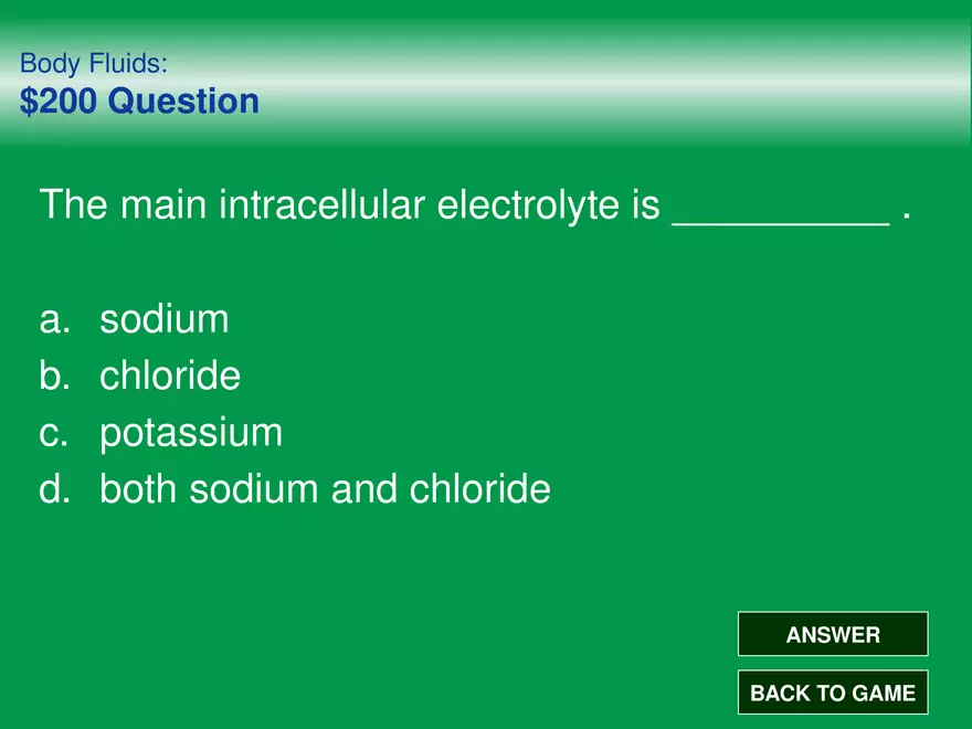 Chapter 26 – Fluid, Electrolyte, and Acid-Base Balance Answers - Page 24