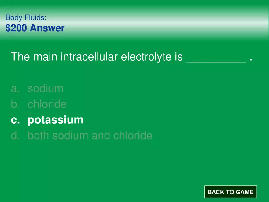 Chapter 26 – Fluid, Electrolyte, and Acid-Base Balance Answers - Page 30