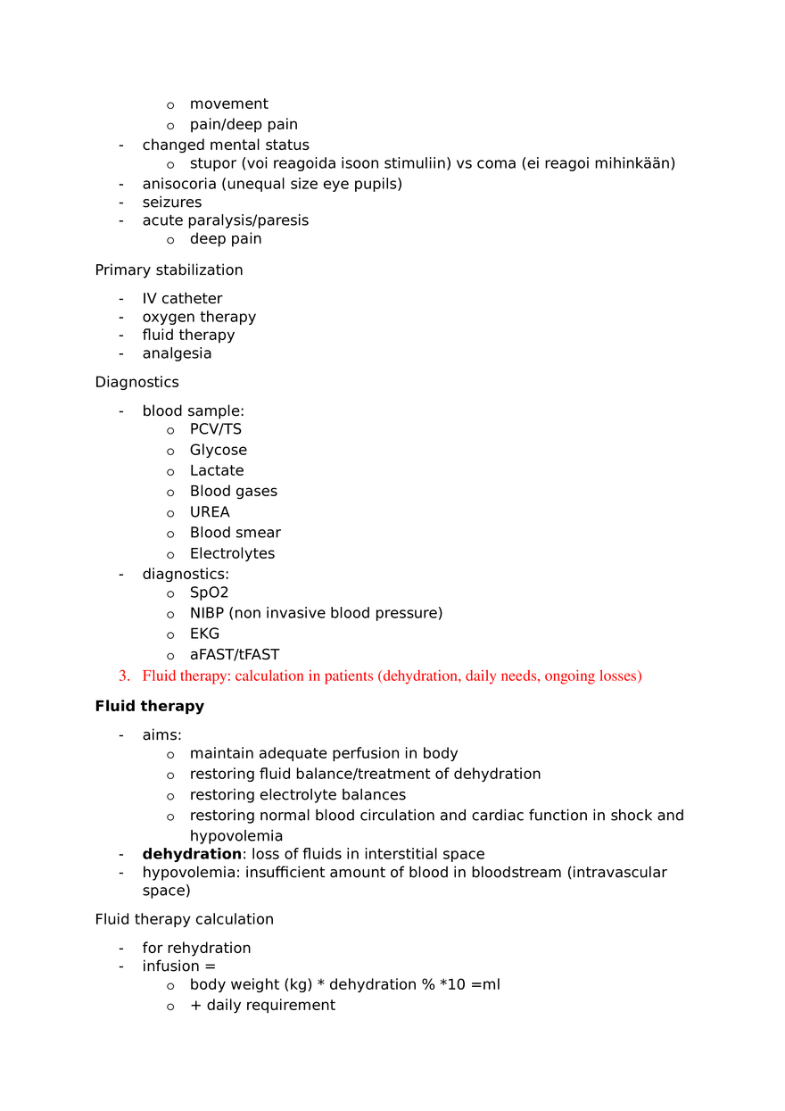 Veterinary Review Questions Part 1 - Page 3