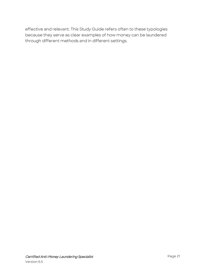 Risks and Methods of Money Laundering and Terrorist Financing Overview - Page 11