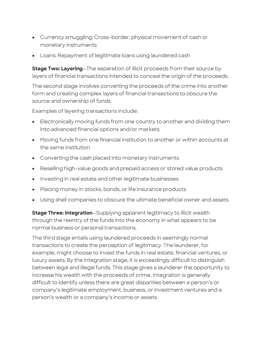 Risks and Methods of Money Laundering and Terrorist Financing Overview - Page 13