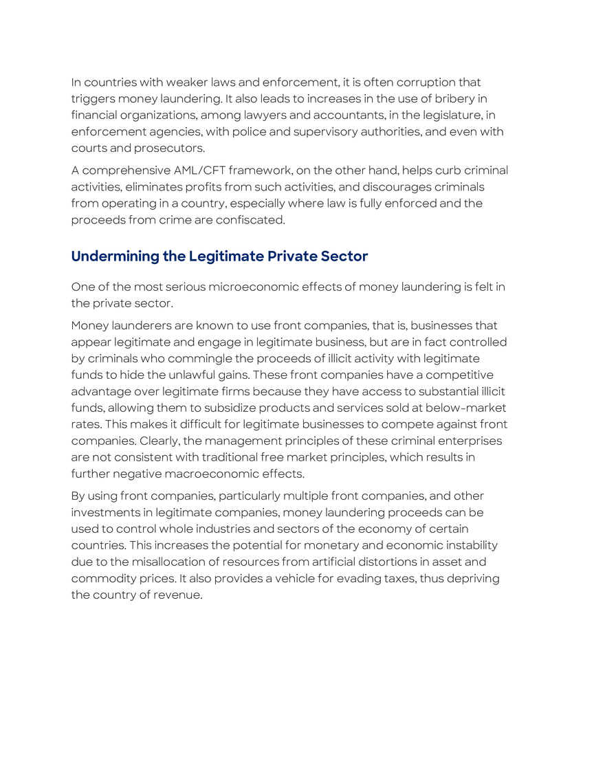 Risks and Methods of Money Laundering and Terrorist Financing Overview - Page 16