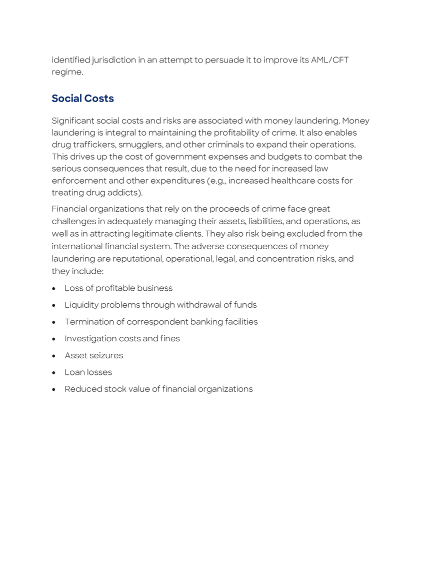 Risks and Methods of Money Laundering and Terrorist Financing Overview - Page 3