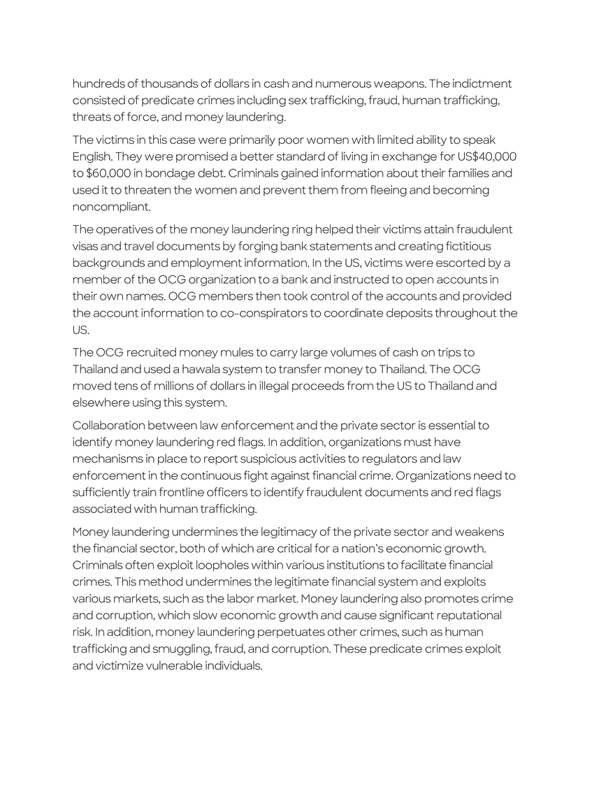 Risks and Methods of Money Laundering and Terrorist Financing Overview - Page 6