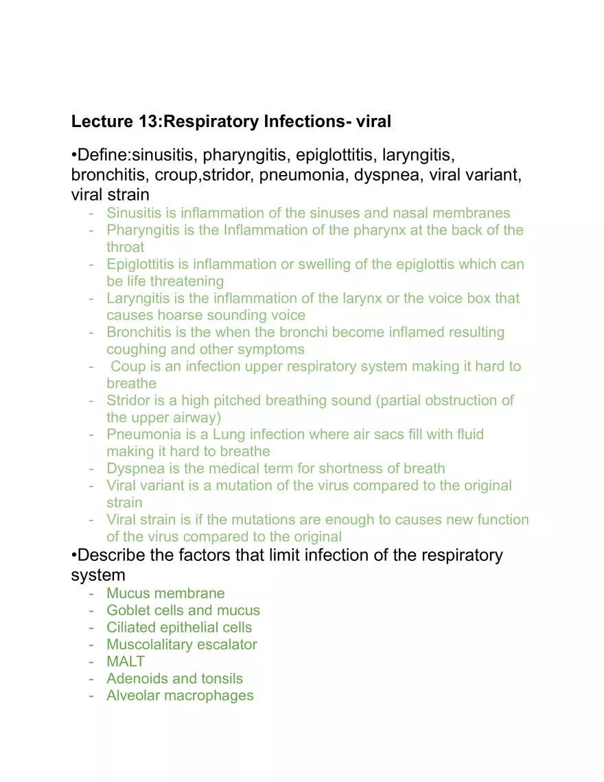 Microbiology Exam 3 Study Guide - Page 4