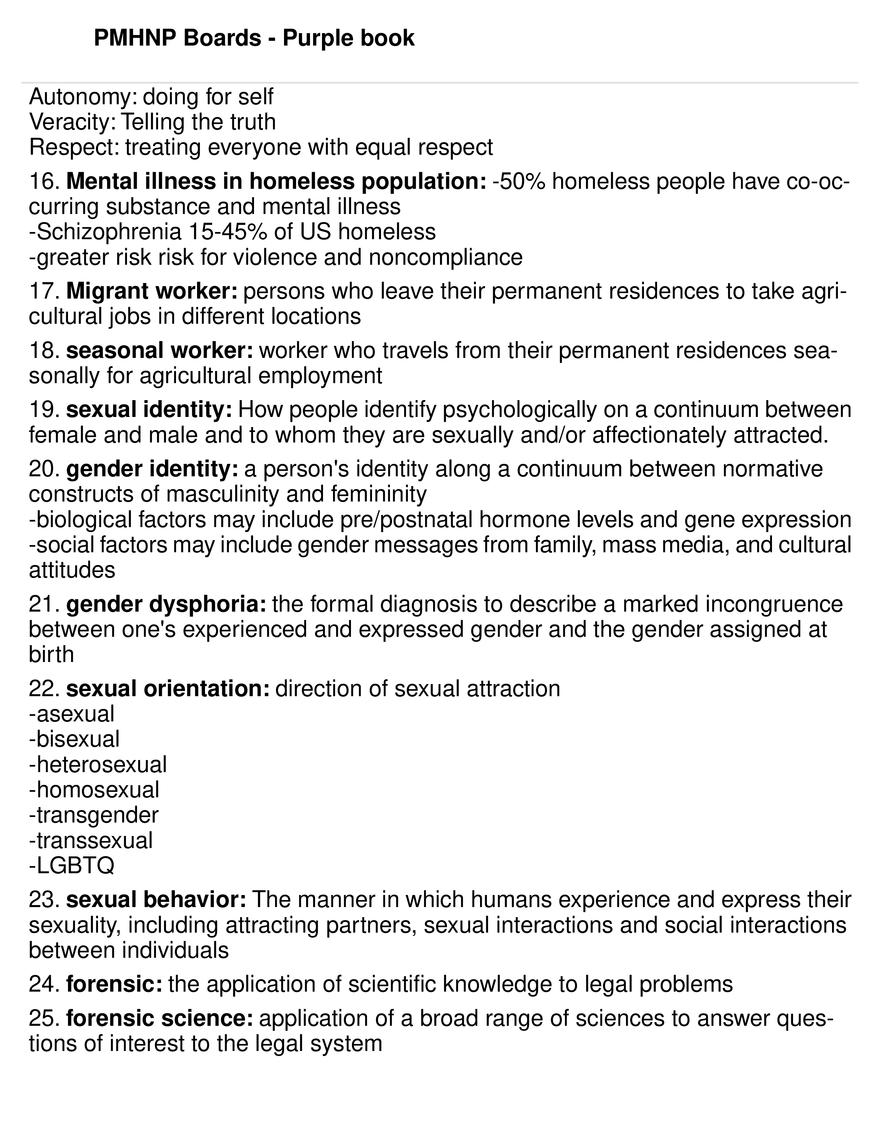 PMHNP Boards - Purple book - Page 3