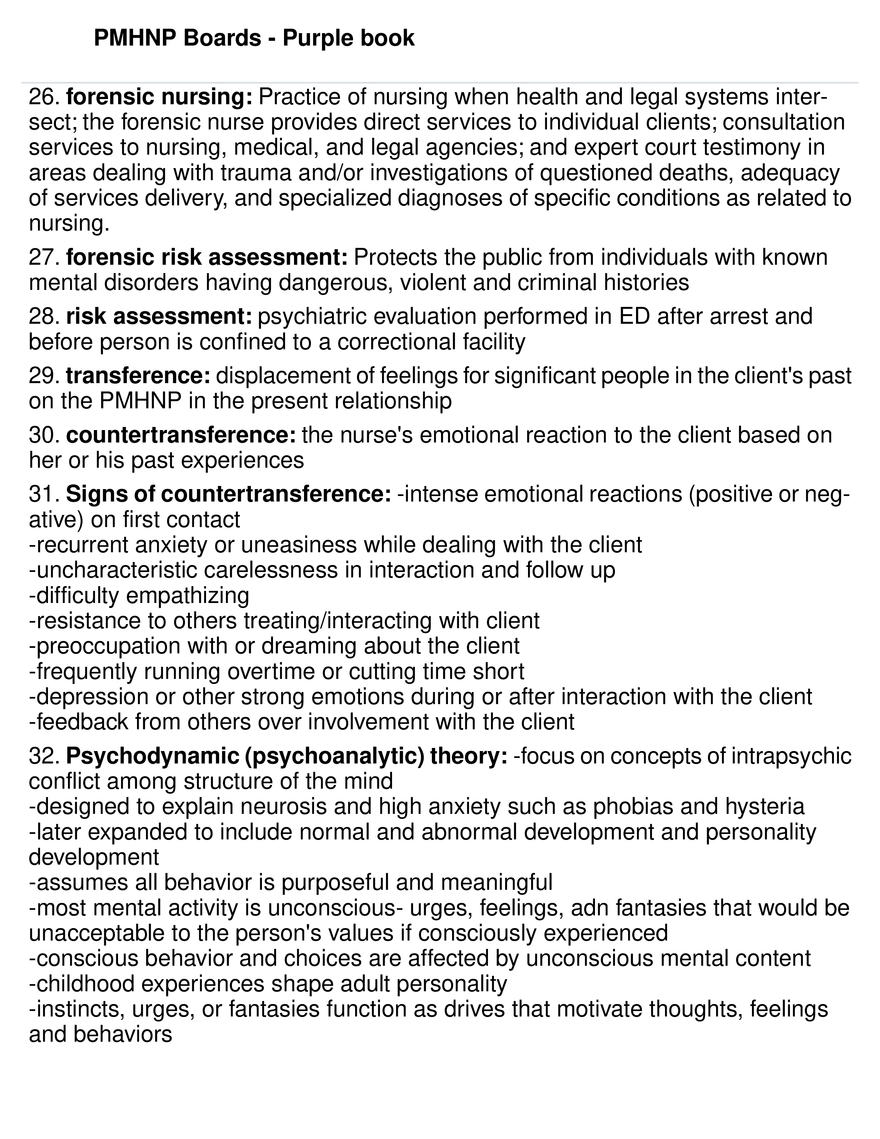 PMHNP Boards - Purple book - Page 4