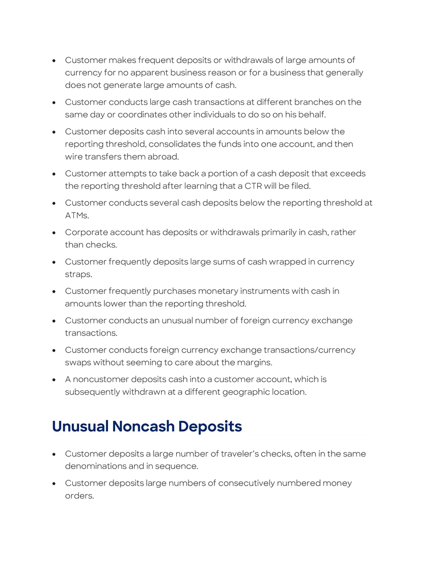 Money Laundering and Terrorist Financing Red Flags - Page 16