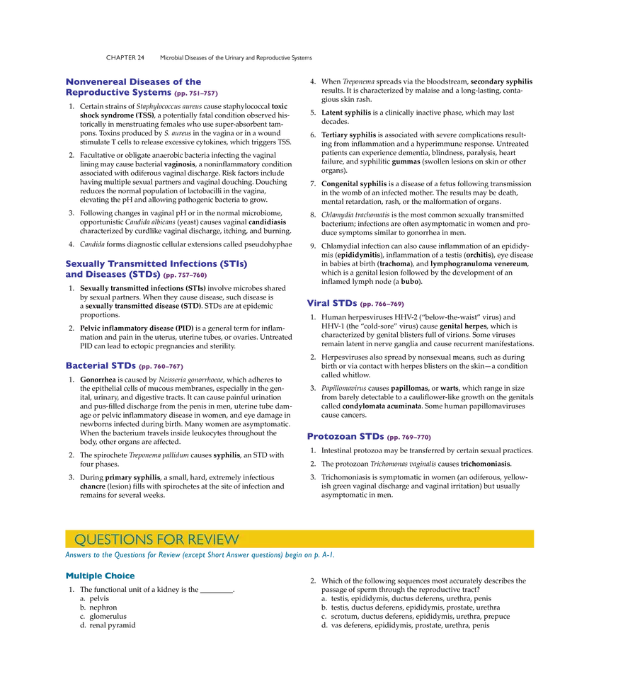 Microbial Diseases of the Urinary and Reproductive Systems - Page 18