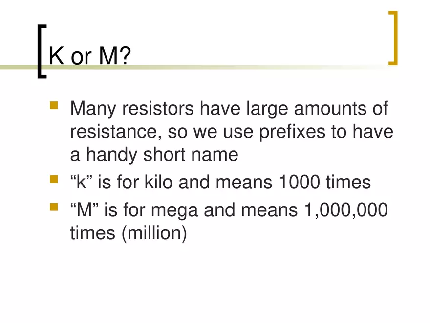 Resistor Color Code - Page 5