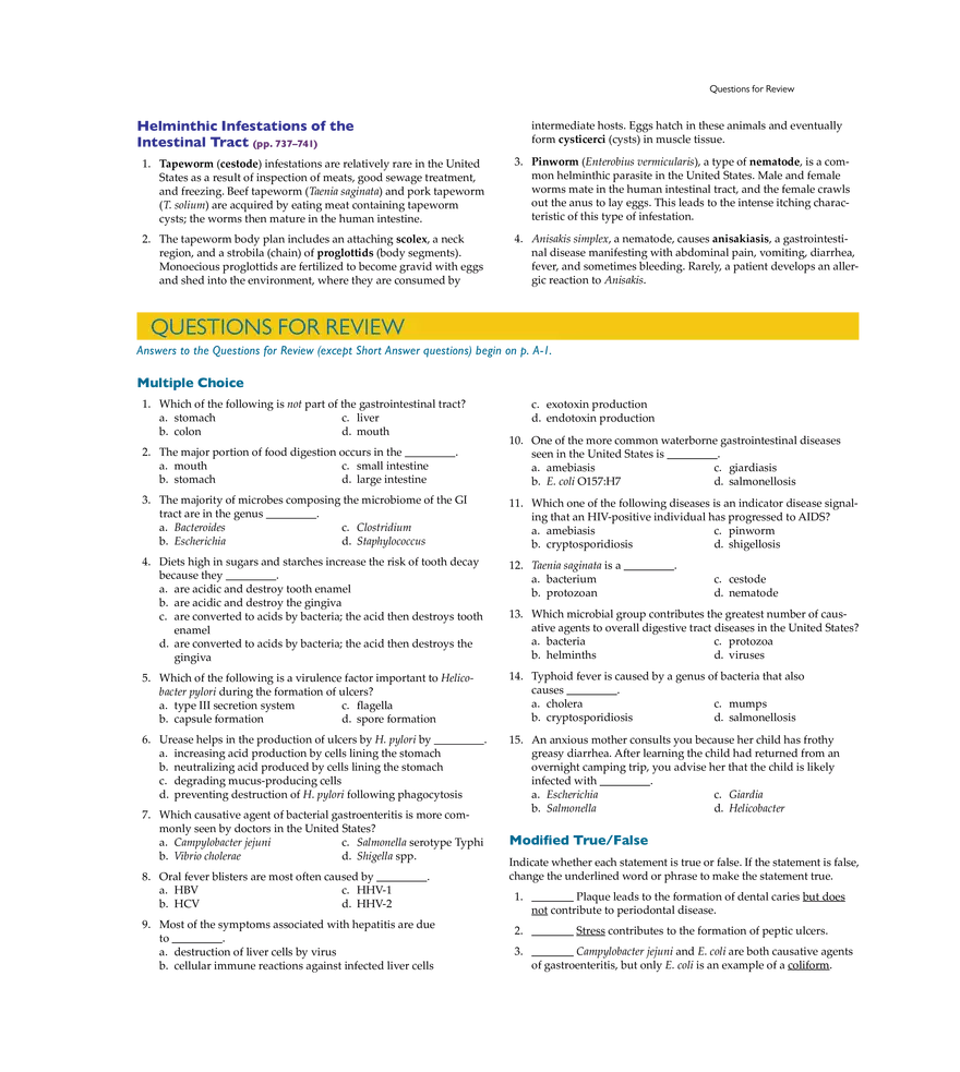 Microbial Diseases of the Digestive System - Page 28