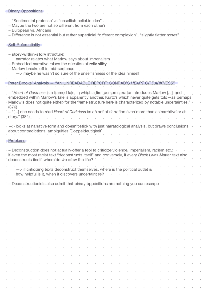 Literary Theory - Lecture 11 - Page 7
