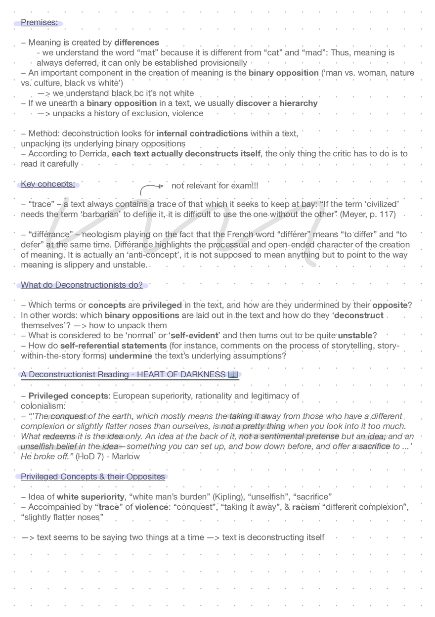 Literary Theory - Lecture 11 - Page 6