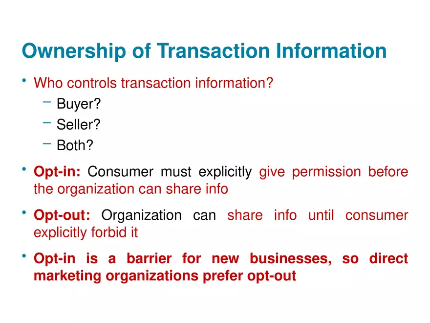 Chapter 5 Information Privacy - Page 41