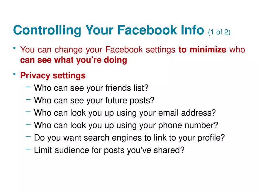 Chapter 5 Information Privacy - Page 48