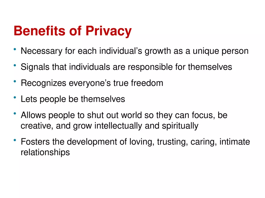 Chapter 5 Information Privacy - Page 64