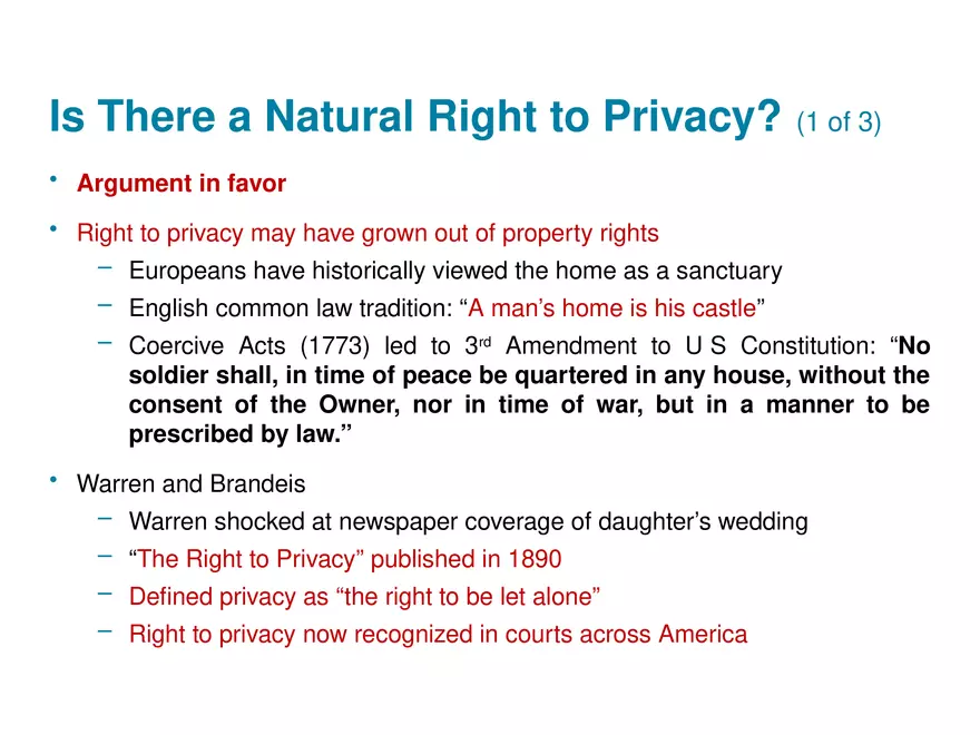 Chapter 5 Information Privacy - Page 65
