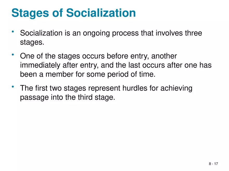 Chapter 8 Social Influence, Socialization, and Organizational Culture - Page 9