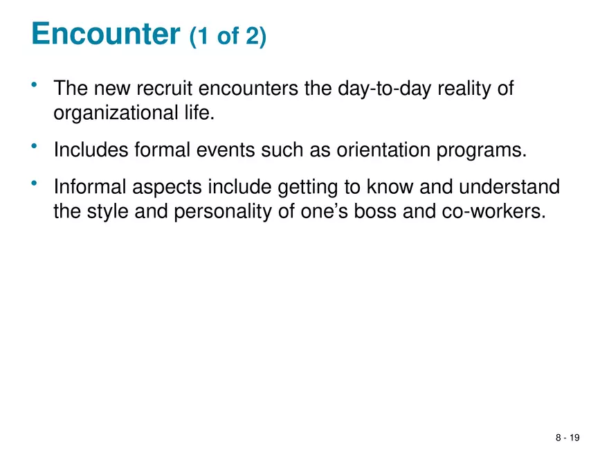 Chapter 8 Social Influence, Socialization, and Organizational Culture - Page 11