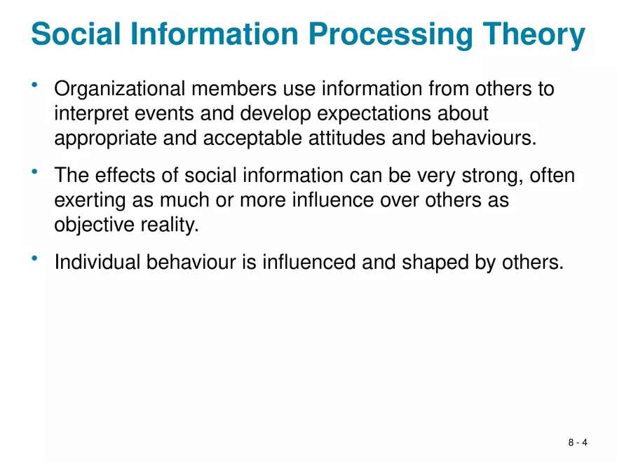 Chapter 8 Social Influence, Socialization, and Organizational Culture - Page 24