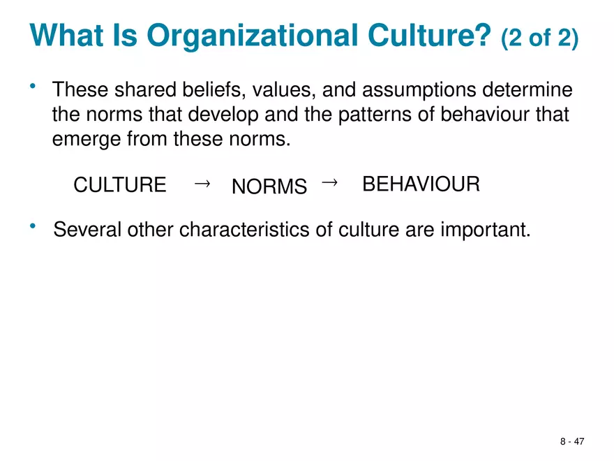 Chapter 8 Social Influence, Socialization, and Organizational Culture - Page 42