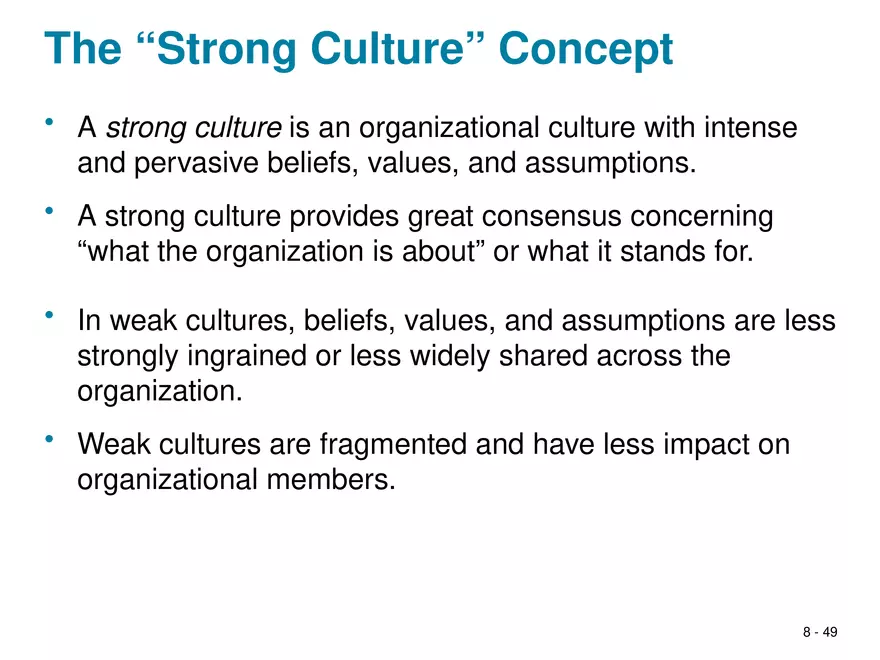Chapter 8 Social Influence, Socialization, and Organizational Culture - Page 44