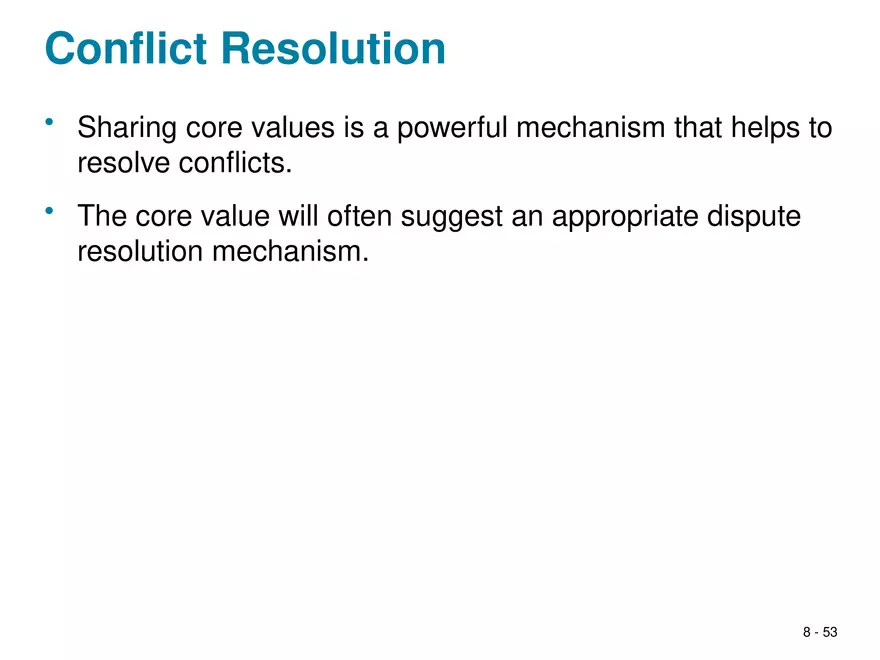 Chapter 8 Social Influence, Socialization, and Organizational Culture - Page 49