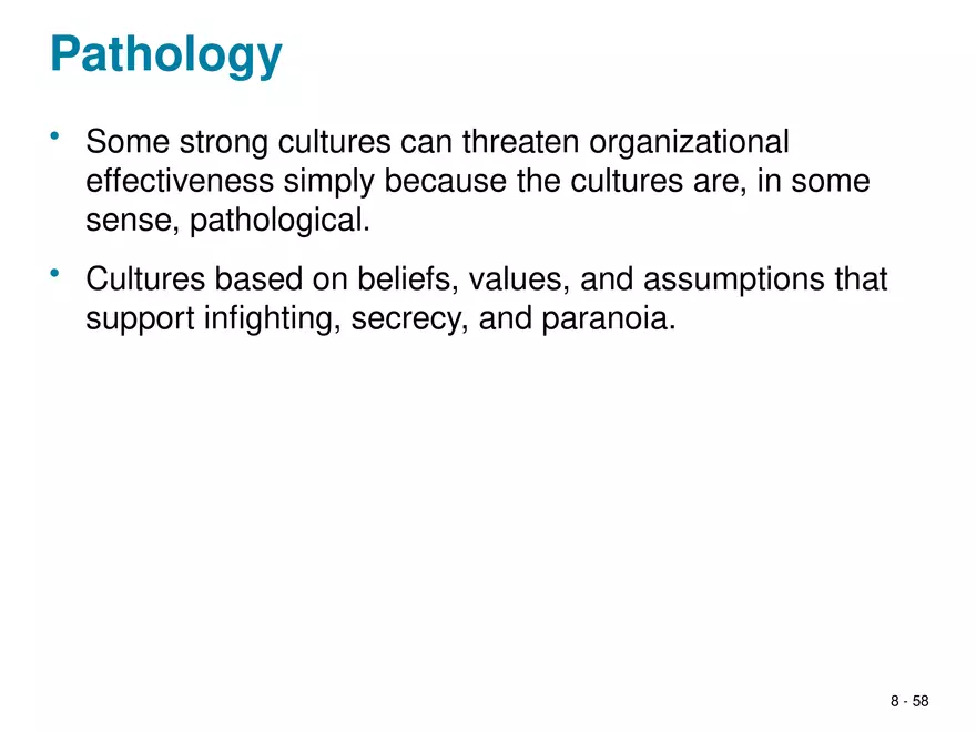 Chapter 8 Social Influence, Socialization, and Organizational Culture - Page 54