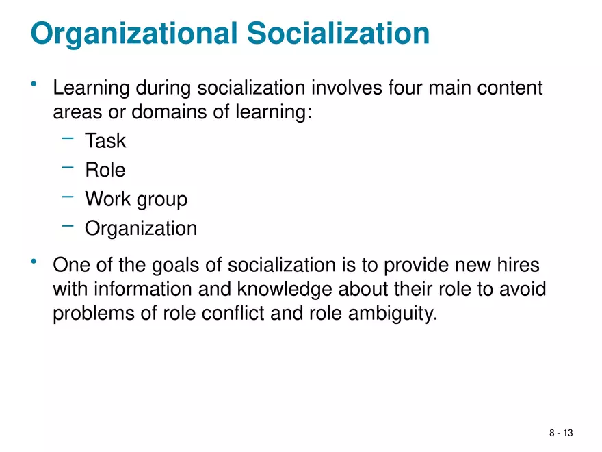 Chapter 8 Social Influence, Socialization, and Organizational Culture - Page 5