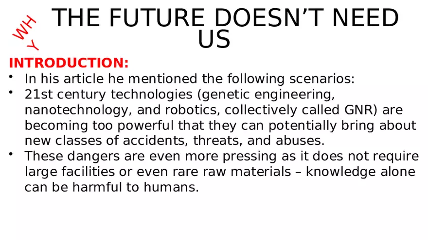 Why the Future Doesn’t Need Us - Page 5