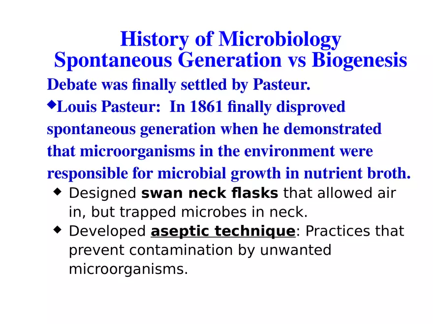 History of Microbiology - Page 8