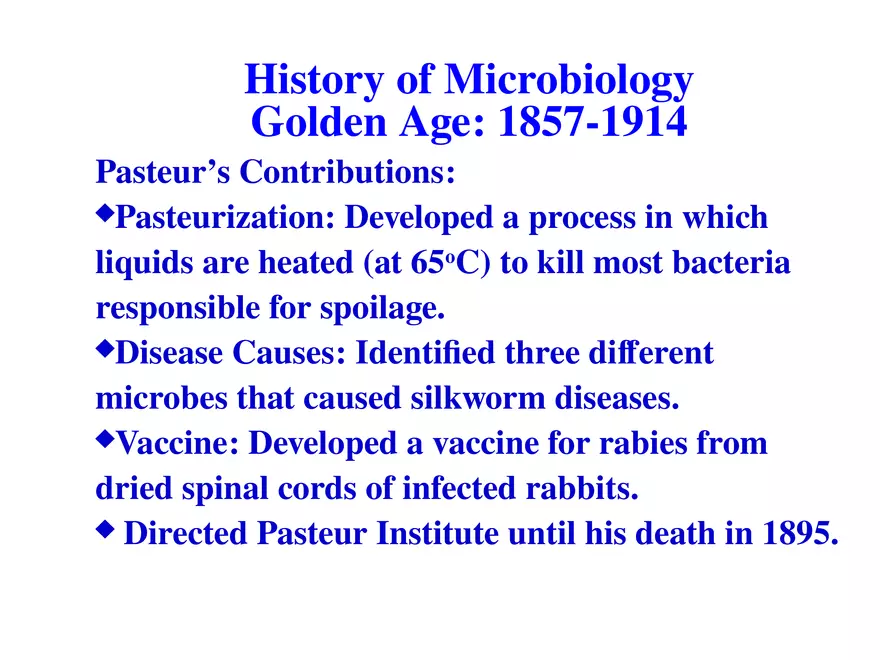 History of Microbiology - Page 10