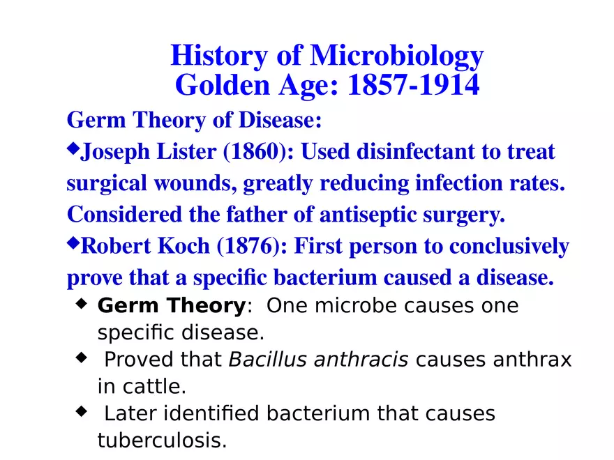 History of Microbiology - Page 12