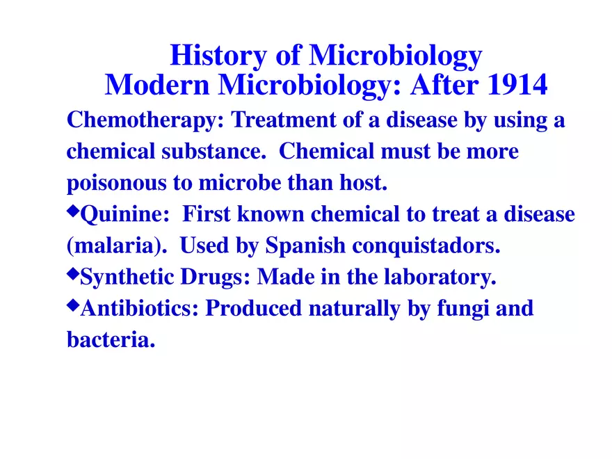 History of Microbiology - Page 13